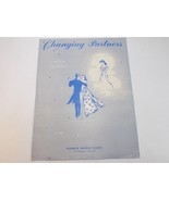 VINTAGE SHEET MUSIC SCORE CHANGING PARTNERS by JOE DARION &amp; LARRY COLEMAN - $12.17 CAD
