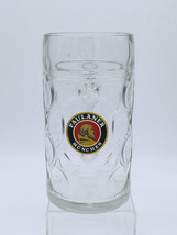 Paulaner Munchen 1 Liter Dimpled German Oktoberfest Glass Beer Mug  - £14.98 GBP