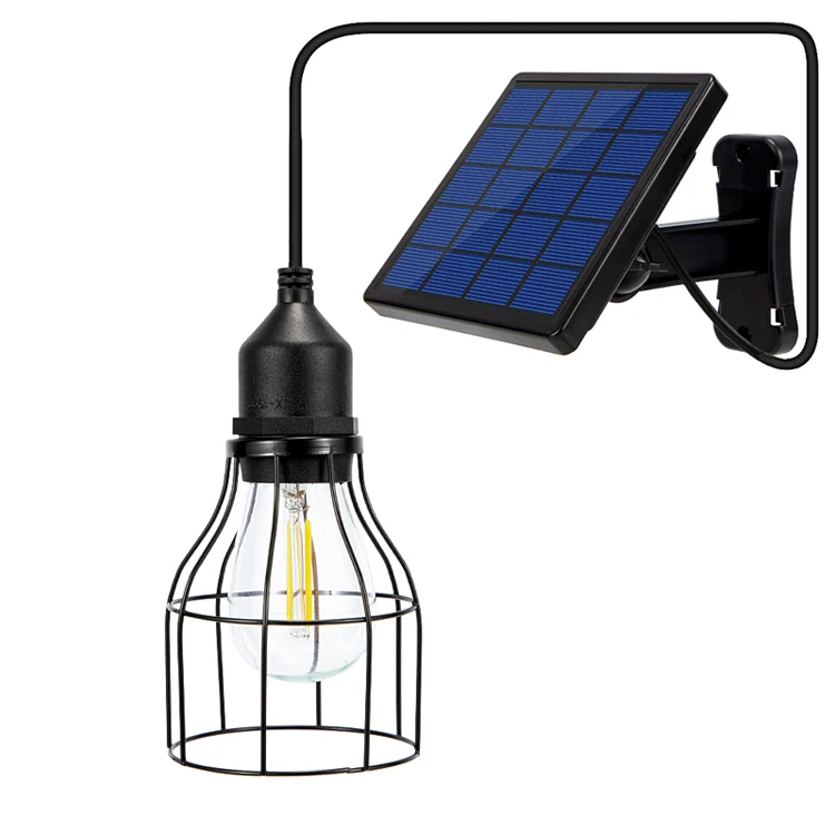 Solar Lamp Outdoor Garden Light Solar Chandelier Vintage Lamp Led Light Waterpro - £110.98 GBP