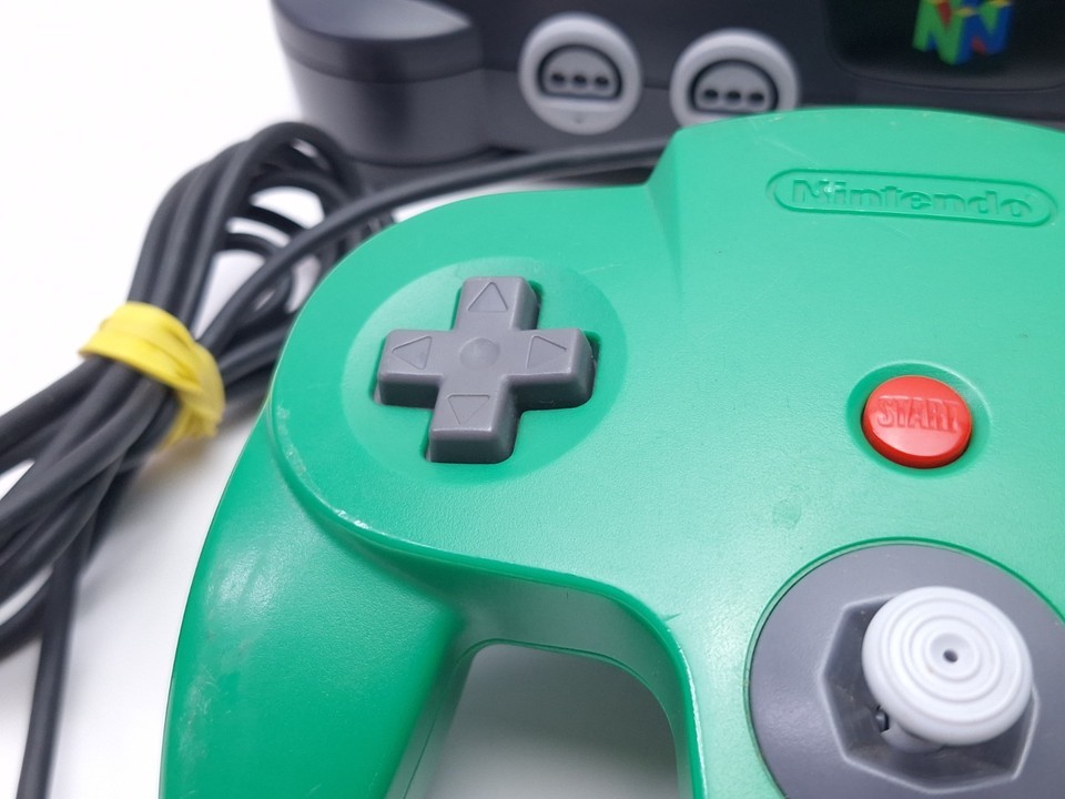 Nintendo 64 N64 Console - NUS-001 - Cords & Green Controller - OEM - Tested Item image 5