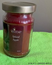 Home &amp; Garden Party ~ SPICED APPLE ~ 10 oz. Jar Candle ~ 50 hours use ~ NEW - £6.02 GBP