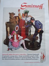 Smirnoff Vodka Leaves You Breathless Print Magazine Advertisement 1968 - £3.97 GBP