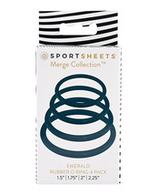 Sportsheets O Ring 4 Pack - Emerald - £12.75 GBP