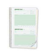 ABC Service Call Log Book, Carbon Duplicate, 5 5/8 x 8 1/2&quot; - Package of 3 - £20.54 GBP