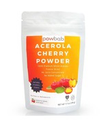powbab Acerola Cherry Powder - 100% Organic Acerola Vitamin C, 218 serv ... - £32.65 GBP