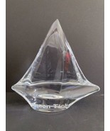 Daum France Nautical  SINGLE MAST SAILBOAT Art Crystal Signed Sailing En... - £39.49 GBP