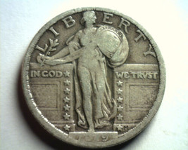 1919 Standing Liberty Quarter Very Fine Vf Nice Original Coin Bobs Coins - £66.86 GBP