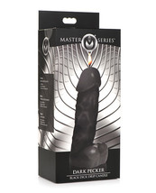 Master Series Dark Pecker Dick Drip Candle - Black - £23.73 GBP