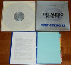 The Sting II Movie 1983 Audio Press Kit Boxed Universal Pictures Complete MIP - £38.33 GBP