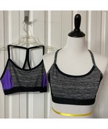 Athletic Sports Bra RBX Size Large Netted Back Set of 2 Bras Racerback S... - €11,25 EUR