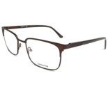 Claiborne Brille Rahmen CB251 YZ4 Brown Quadratisch Voll Felge 55-18-150 - $50.91