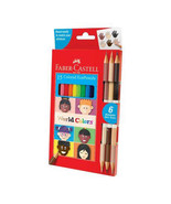 Faber-Castell World Colours Coloured Pencil (Pack of 15) - £25.54 GBP