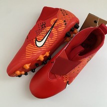 Nike Zoom Mercurial Superfly 9 MDS Academy Jr (Red/Orange) Kids Cleats 5Y NWOB - £52.75 GBP