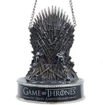 Game of Thrones - The Iron 10th Anniversary THRONE Ornament by Kurt Adle... - £19.51 GBP
