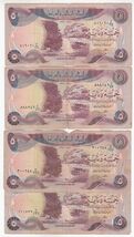 Iraq, Lot of 4, Mixed Banknotes Heavily Used With Some Faults IR18 - $14.11
