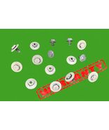 oem mercedes fender frame hardware bolts nuts 10mm set of 15 pcs genuine - $24.87