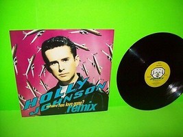 Holly Johnson ‎Where Has Love Gone Remix 12&quot; Vinyl Record UK NM 1990 Syn... - $11.70