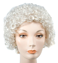 Morris Costumes Style 100 Curly Wig Grey - £73.20 GBP