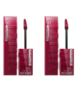 Maybelline ~ Pack of 2 ~  Superstay Vinyl Ink Liquid Lipstick(4.2ml/0.14... - $20.50 CAD