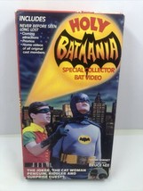 Batman 1989 VHS Holy Batmania. Adam West, Yvonne Craig - £6.99 GBP