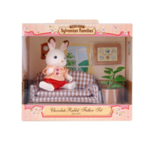 Sylvanian Families Chocolate Rabbit Father Set 5013 Figure Toy - £35.66 GBP