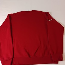 Jerzees Nublend Peak Our Time To Shine Men's Red Cotton Blend Sweatshirt Size S image 7