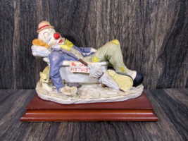 Vintage Original 1995 J.J. Jones Sleeping Clown in Bathtub Do Not Distur... - $24.70