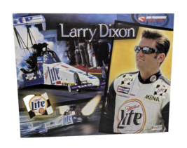 Larry Dixon Don Prudhomme Racing 8&quot; X 10&quot; Miller Lite Dragster 2000 Hero... - $8.90