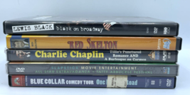 Comedy DVD Lot Red Skelton Charlie Chaplin Blue Collar Lewis Black Slapstick - £7.02 GBP