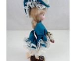 Vintage 1985 Bradley Doll Miss Emerald May On Stand With Tag Collectible... - $29.09