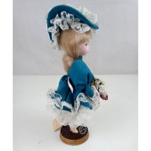 Vintage 1985 Bradley Doll Miss Emerald May On Stand With Tag Collectible 9&quot; Doll - £23.30 GBP