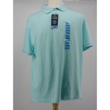 Members Mark Mens Stretch Cotton Turquoise Polo Shirt Large - £12.05 GBP