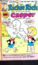 Richie Rich, Harvey World Comics, Richie Rich "The Poor Little Rich Boy & Casper - $8.90