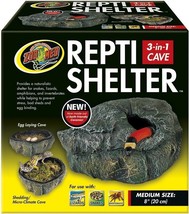 Zoo Med Repti Shelter 3 in 1 Cave for Reptiles - Medium - £25.41 GBP