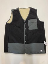 Topman Réversible Gilet en Gris/Noir M Poitrine 38 (ccc324) - £27.56 GBP