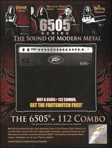 Peavey 6505+112 combo guitar amp ad Bullet For My Valentine Machine Head... - £3.32 GBP