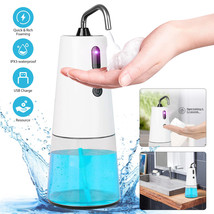 Handsfree Automatic Soap Dispenser Touchless Electric Ir Sensor Liquid Visible - £29.89 GBP