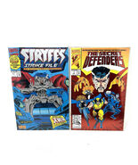The Secret Defenders #1 &amp; Stryfes Strike File #1 Marvel Comic Book Lot V... - $9.85