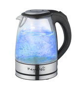 7 Cups 1.7 L Glass and Stainless Steel Electric Tea Kettle Auto Shut Off... - $456.95 MXN