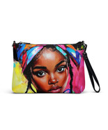 Trendy Crossbody Bag with Indigenous Design – Boho Shoulder Bag - £34.58 GBP