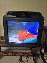 Vintage Quasar CRT TV/VCR Combo VV2020 (No Remote) Tested RETRO GAMING (... - $134.34