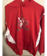 Adulti Squadra Canada con Lacci Lacrosse Felpa 2 Tasche Taglia S Per Mag... - $37.06