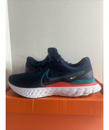 14 MEN&#39;S NIKE REACT INFINITY RUN FLYKNIT 3 NAVY / WHITE DH5392-401 New i... - $77.21