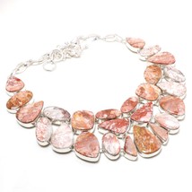 Rosita Jasper Gemstone Handmade Fashion Ethnic Necklace Jewelry 18&quot; SA 4293 - £16.90 GBP