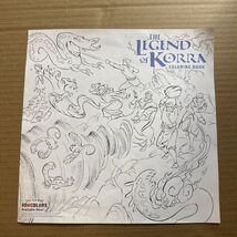 The Legend Of Korra 10”x10” Coloring Print Promo SDCC - $6.95
