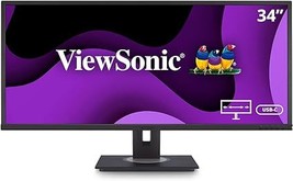 ViewSonic VG3456 34 Inch 21:9 UltraWide WQHD 1440p Monitor with Ergonomi... - $1,007.99