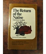 The Return of the Native Thomas HARDY: Norton Critical Edition VG 1969  - $94.24 MXN