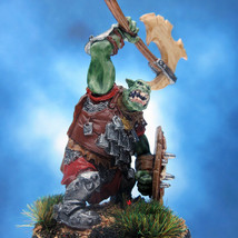 Painted Reaper BONES Miniature Kavorgh Orc Warboss - £36.65 GBP