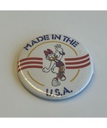 Vintage 1986 Disney DAISY DUCK &quot;Made in the USA&quot; Pin Back 2 1/4&quot; Button! - $10.97 CAD