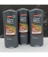 3 Dove Men Care Skin Defense Body Face Wash 13.5oz. - $609.64 MXN